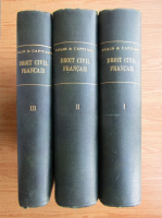 Ambroise Colin, Henri Capitant - Cours elementaire de droit civil francais (3 volume, 1931)