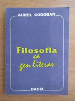 Aurel Codoban - Filosofia ca gen literar