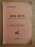 Coriolan Suciu - Miron Costin, doua sute cinzeci de ani de la moartea lui (1942)