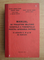 George Toma - Manual de pregatire militara generala a tineretului pentru apararea patriei