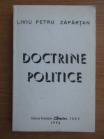 Anticariat: Liviu Petru Zapartan - Doctrine politice