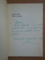 Nastasia Maniu - Vedere din poem (cu autograful si dedicatia autoarei pentru Balogh Jozsef)