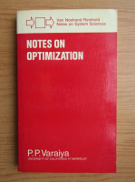 P. P. Varaiya - Notes on optimization