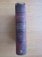 Paul Cauwes - Precis du cours d'economie politique (volumul 2, 1882)