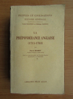 Pierre Muret - La preponderance Anglaise, 1715-1763 (1937)