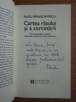 Radu Paraschivescu - Cartea rasului si a cercetarii (cu autograful autorului)