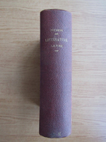 Rene Pichon - Histoire de la litterature latine (1903)