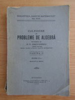 A. G. Ioachimescu - Culegere de probleme de algebra (1939)