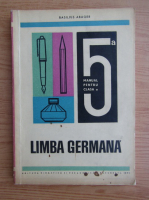 Basilius Abager - Limba germana. Manual pentru clasa a 5-a (1971)