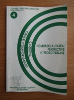 Cognitie, Creier, Comportament. Homosexualitatea: perspective interdisciplinare, volumul 1, nr. 4, decembrie 1997