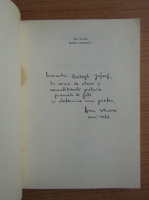Dan Verona - Balada vestitorului si alte poeme (cu autograful si dedicatia autorului pentru Balogh Jozsef)