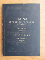 Fauna Republicii Populare Romane. Insecta (volumul 11, fascicula 6)