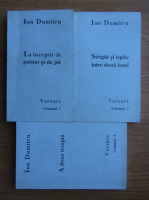 Ion Dumitru - Versuri (3 volume)