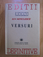 Ion Minulescu - Versuri, editia 1943 reprodusa in facsimil