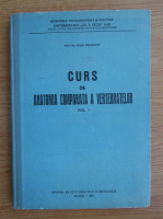 Olga Necrasov - Curs de anatomia comparata a vertebratelor (volumul 1)