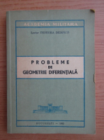 Teodora Didenco - Probleme de geometrie diferentiala 