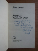 Adina Keneres - Ingereasa cu palarie verde (cu autograful autoarei)