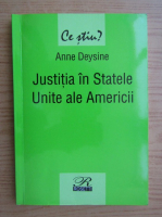Anne Deysine - Justitia in Statele Unite ale Americii
