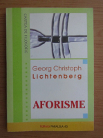 Georg Christoph Lichtenberg - Aforisme