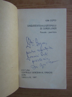 Ion Cepoi - Singuratatea alegatorului de cursa lunga (cu autograful autorului)