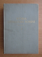 Anticariat: Istoria literaturii romane (volumul 1)