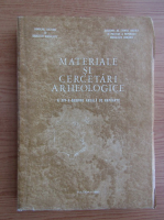 Materiale si cercetari arheologice. A XIV-a sesiune anuala de rapoarte