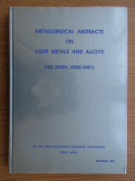 Metallurgical abstracts on light metals and alloys 