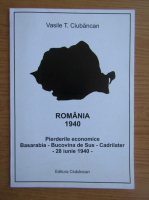 Vasile T. Ciubancan - Romania 1940