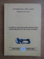 George Volceanov - A survey of english literature from beowulf to Jane Austen