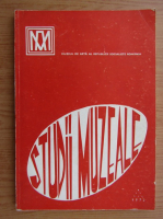 Muzeul de Arta al Republicii Socialiste Romania. Studii muzicale, volumul 6