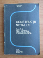 P. Siminea - Constructii metalice. Calcul prin metoda starilor limita