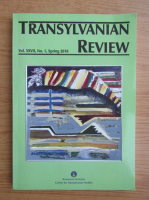 Transylvanian Review, vol. XXVII, nr. 1, primavara 2018