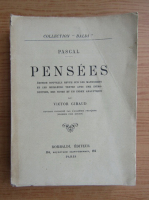 Victor Giraud - Pascal. Pensees (1935)