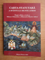 Carta statutara a Sfantului Munte Athos
