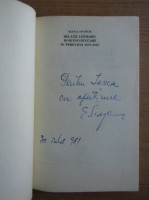 Elena Siupiur - Relatii literare romano-bulgare in perioada 1878-1918 (cu autograful si dedicatia autoarei pentru Balogh Jozsef)