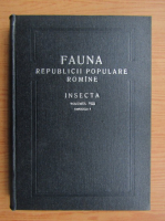 Fauna Republicii Populare Romane. Insecta (volumul 8, fascicula 3)