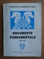 Federatia Romana de Sah. Documente fundamentale