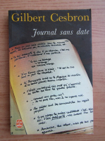 Gilbert Cesbron - Journal sans date
