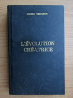 Henri Bergson - L'evolution creatrice (1923)