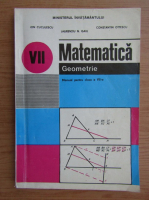 Ion Cuculescu, Constantin Ottescu - Matematica. Geometrie. Manual pentru clasa a VII-a (1996)