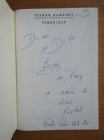 Itzhak Bareket - Targuieli (cu autograful autorului)