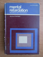 Jerome H. Rothstein - Mental retardation