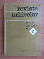 Revista Arhivelor, anul L, vol. 35, nr. 2, 1973