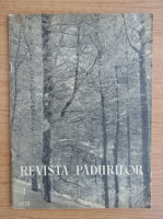 Revista padurilor, nr. 1, 1959