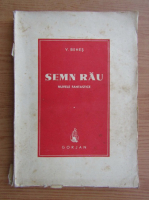 V. Benes - Semn rau. Nuvele fantastice (1943)