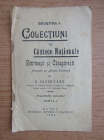 Colectiuni de cantece nationale batrinesti si calugaresti (1904)