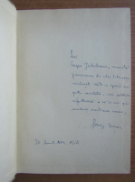 George Ivascu - Din istoria teoriei si a criticii literare romanesti (cu autograful autorului)