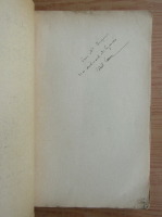 Constantin Cosma - Les actes de l'heritier apparent. Theorie de la Jurisprudence (cu autograful autorului, 1909)