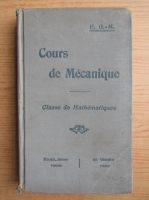 Cours de mecaniques (1919)