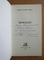 Dumitru Nicodim - Romaiate (dedicatia autorului catre Florin Piersic)